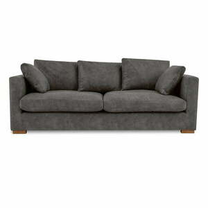 Antracitszürke kanapé 220 cm Comfy – Scandic kép