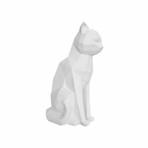 Origami Cat matt fehér szobor, magasság 29, 5 cm - PT LIVING kép
