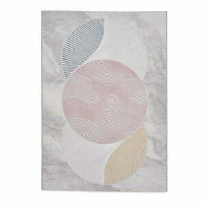 Világoskék-világos rózsaszín szőnyeg 160x230 cm Creation – Think Rugs kép