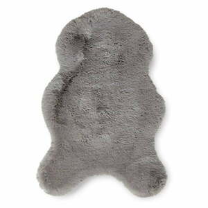 Szürke szintetikus szőrme szőnyeg 60x90 cm Super Teddy – Think Rugs kép