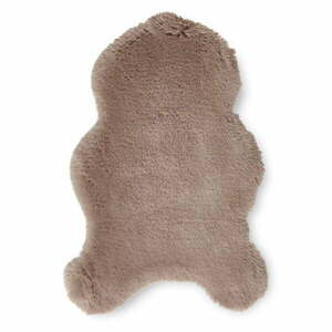 Világosbarna szintetikus szőrme szőnyeg 60x90 cm Super Teddy – Think Rugs kép