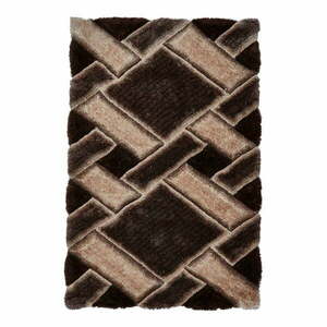 Sötétbarna kézi szövésű szőnyeg 150x230 cm Noble House – Think Rugs kép