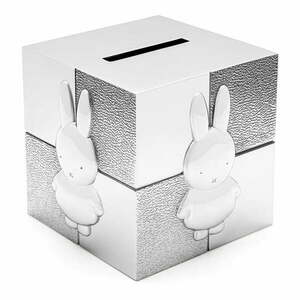 Persely Cube Miffy – Zilverstad kép