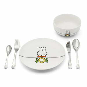 Porcelán gyerek étkészlet 6 db-os Miffy – Zilverstad kép