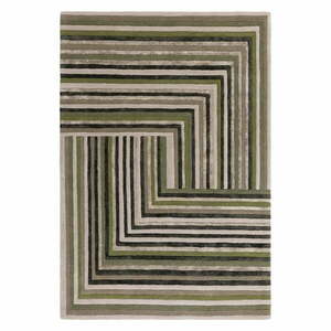 Zöld gyapjú szőnyeg 200x300 cm Network Forest – Asiatic Carpets kép