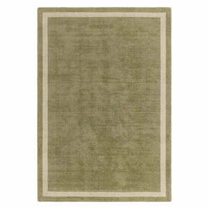 Khaki kézi szövésű gyapjú szőnyeg 68x240 cm Albi – Asiatic Carpets kép