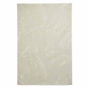 Krémszínű mosható szőnyeg újrahasznosított szálakból 160x230 cm Flores – Think Rugs kép
