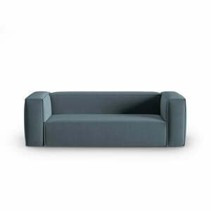 Kék bársony kanapé 200 cm Mackay – Cosmopolitan Design kép