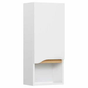 Fehér magas fali fürdőszoba szekrény 30x70 cm Set 857 – Pelipal kép