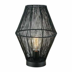Fekete asztali lámpa fém búrával (magasság 38 cm) Casa – Markslöjd kép