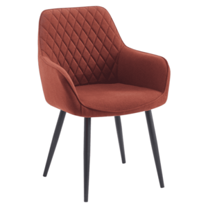 Design fotel, barna/fekete, OSKOR kép