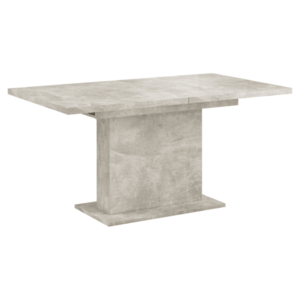 Kihúzható étkezőasztal, beton, 160-200x90 cm, BOBA kép