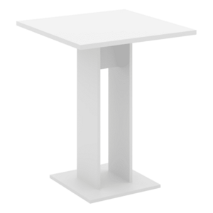 Étkezőasztal, fehér, 67, 5x67, 5 cm, EVERET kép