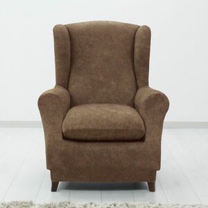 ESTIVELLA multielasztikus fotelhuzat, barna kép
