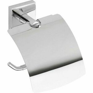 SAPHO XQ700 X-Square WC-papír tartó fedővel, ezüst kép