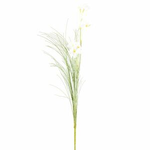 Mű réti virágok, 51 cm, fehér kép