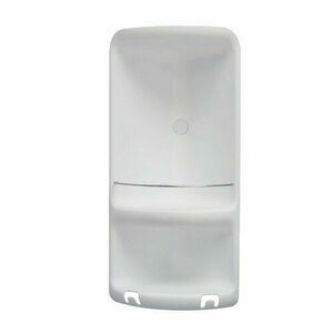GEDY 7080 CAESAR kétszintes sarokpolc zuhanyzóhoz, 22, 6 x 47, 3 x 16 cm, ABS műanyagból, fehér kép