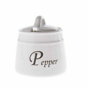 Pepper kerámia borstartó üveg kanállal, 430 ml kép