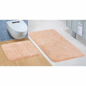 Micro Fürdőszobai szőnyegkészlet rózsaszín, 60 x 100 cm, 60 x 50 cm kép