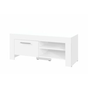 SIRO 1D TV asztal, 120x51x52, fehér kép