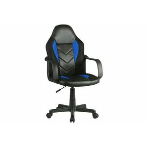 KORAD FG-C18 Irodai szék, 56x93-105x59, kék/fekete kép