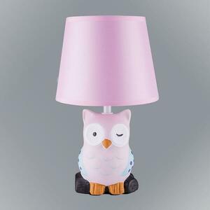 Éjjeli lámpa Owl rózsaszín VO2166 LB1 kép