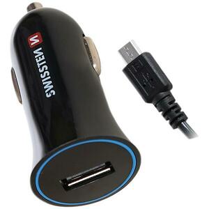Töltő USB 12/24X Swissten 1AMP + micro USB kábel kép