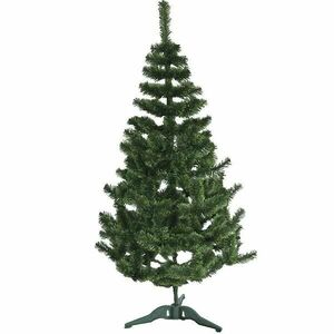 Karácsonyfa, fenyőfa, zöld szélű 150 cm. kép