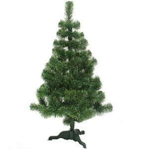 Karácsonyfa, műfenyő, zöld szélű 120 kép