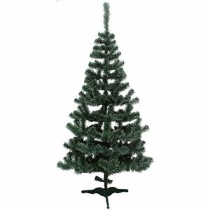 Karácsonyfa, műfenyő, fehér szélű 180 cm. kép