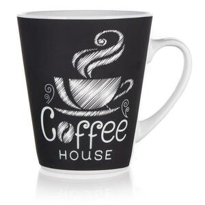 Csésze Coffee House 360 ml fekete kép