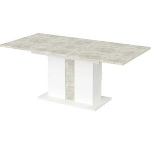 Kinyitható asztalok Grays 134/174x90cm Beton/fehér kép