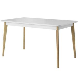 Asztal Primo PST 140 tölgy riviera/fehér kép
