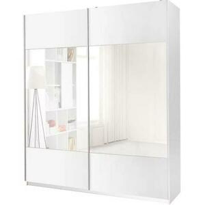 Szekrény tükörrel Vario fehér 175 cm kép
