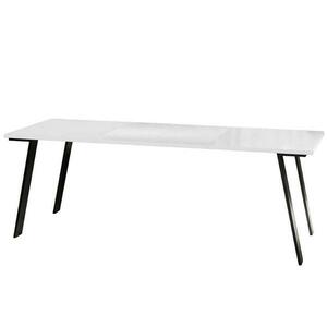 Kinyitható asztalok Liwia 130/210x80 cm Fehér Fényű kép