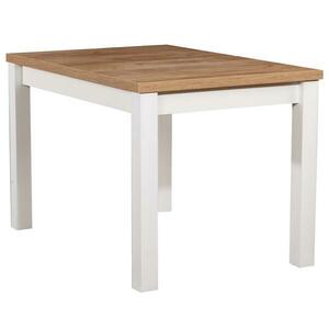 Asztal ST30 120X80 wotan tölgy/fehér kép