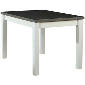 Asztal ST30 120X80 L fehér/grafit kép