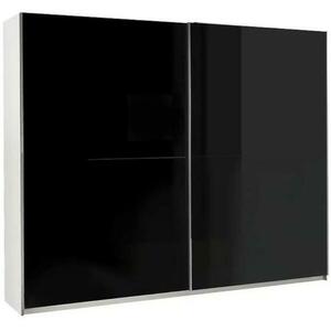 Szekrény Lux 1 fekete/fehér 244 cm kép