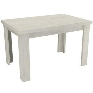 Kinyitható asztalok kis Kora 120/160x80cmx80 kraft fehér kép