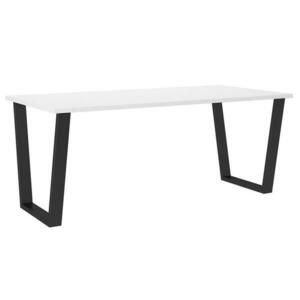 Asztal Cezar 185x67 – fehér kép
