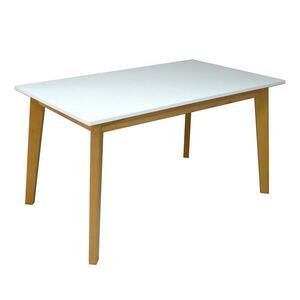 Asztal St-968 – 140+40 fehér/K003 kép