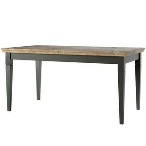 Kinyitható asztalok Evora 92 160/240x90cm tölgy Lefkas/zöld kép