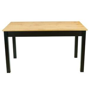 Asztal St30 Jarek 120x70+40 wotan tölgy / fekete kép