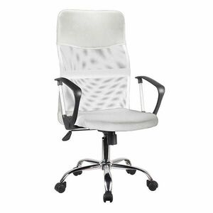 Irodai szék Mizar 2501 white/chrome kép
