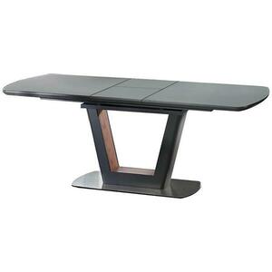 Kinyitható asztalok Bilotti 160/200x90cm Antracyt Mat/Dió kép