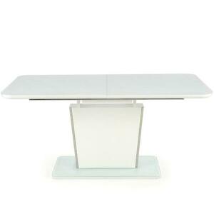 Kinyitható asztalok Bonari 160/200x90cm Üveg/Mdf/Acél – Fehér kép
