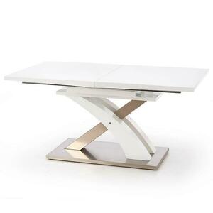 Asztal Sandor 160/220 Mdf/Acél – Fehér kép