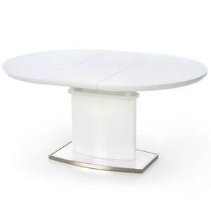 Kinyitható asztalok Federico 120/160x120cm Mdf/Acél – Fehér kép