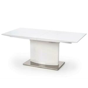 Asztal Marcello 180/220 Mdf/Acél – Fehér kép