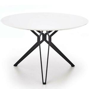 Asztal Pixel 120 Mdf/Acél – Fehér/Fekete kép